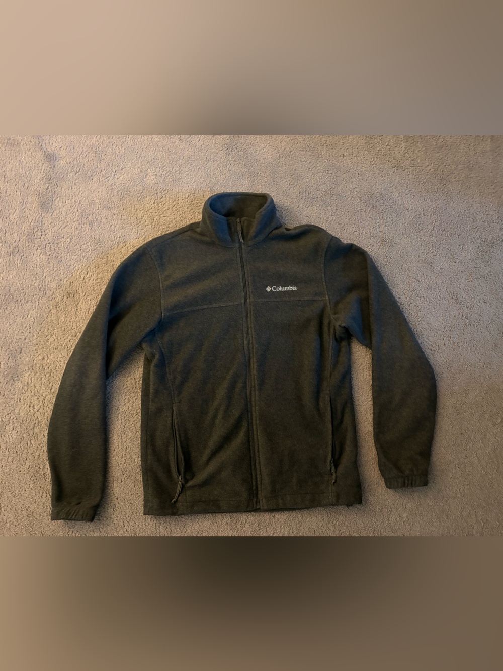 Columbia Men’s Gray Zip Up Fleece